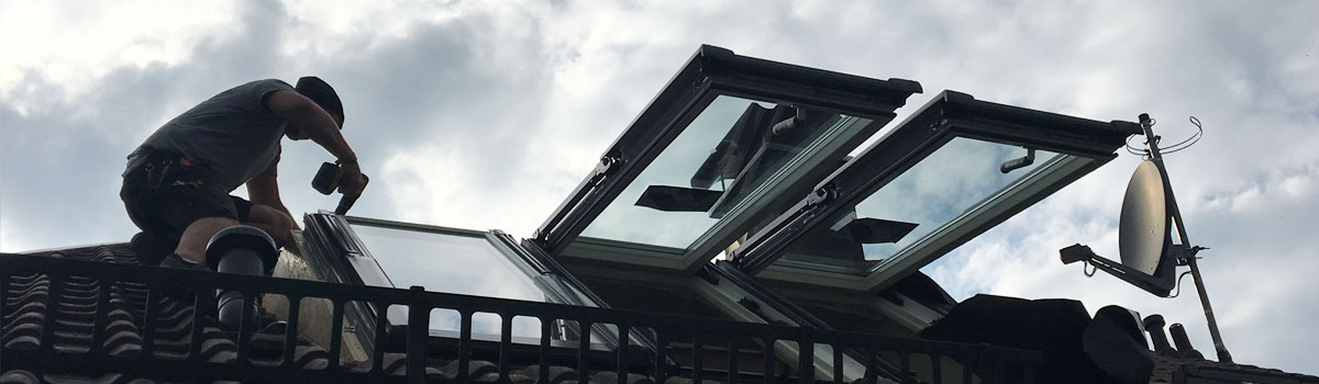 Dachfenster Montage